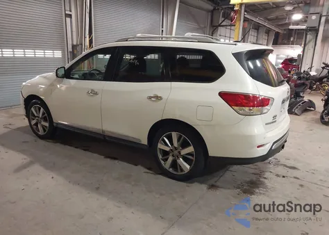 2013 Nissan Pathfinder Platinum from USA, damaged, VIN 5N1AR2MM1DC635120